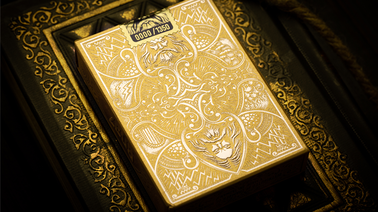 Zeus Sterling Silver Playing Cards by Chamber of Wonder