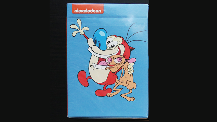 FONTAINE REN AND STIMPY Gilded Playing Cards – GamelandSKN