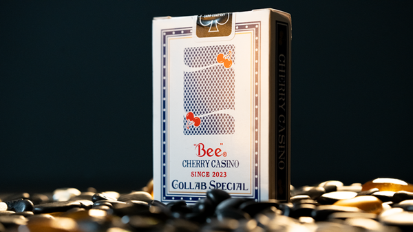 Limited Bee X Cherry 3 Deck Set (Blue, Red and Black) Playing Cards