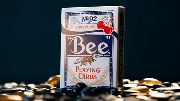 Limited Bee X Cherry 3 Deck Set (Blue, Red and Black) Playing Cards