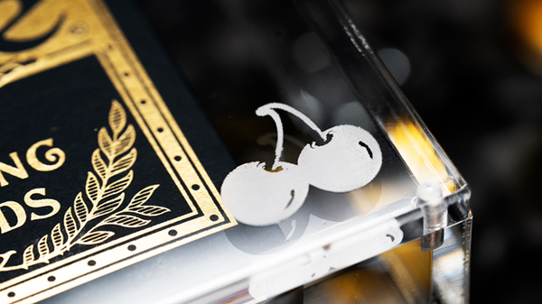 Limited Bee X Cherry 3 Deck Set (Blue, Red and Black) Playing Cards