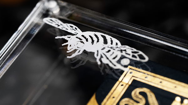 Limited Bee X Cherry 3 Deck Set (Blue, Red and Black) Playing Cards