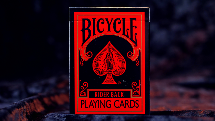 Bicycle Reversed Back 赤 レアデック Amazon.com: Magic Makers Red Playing Cards Bicycle Deck