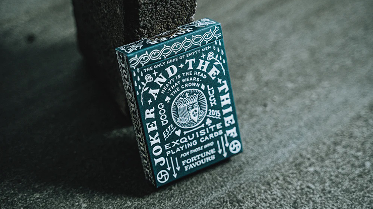 JT Crown (Green) Playing Cards by Joker and the Thief – Card