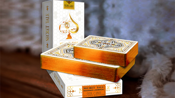 Secret Tale Ragnar White Bee Playing Cards Decks