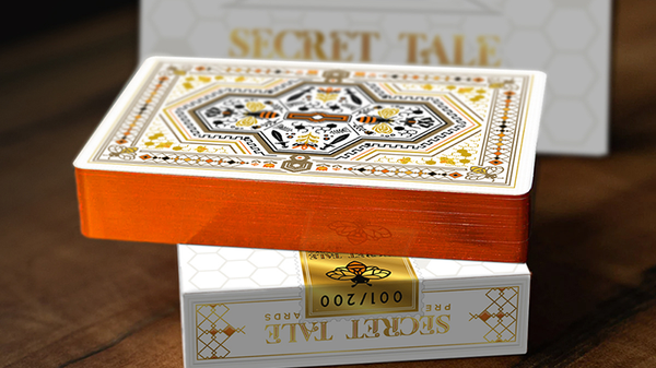 Secret Tale Ragnar White Bee Playing Cards Decks