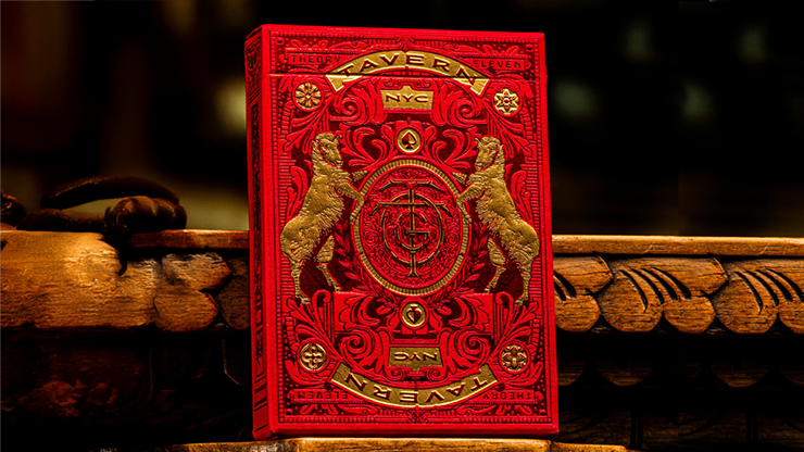 Tavern on the Green: Red LIMITED Edition Playing cards – Card