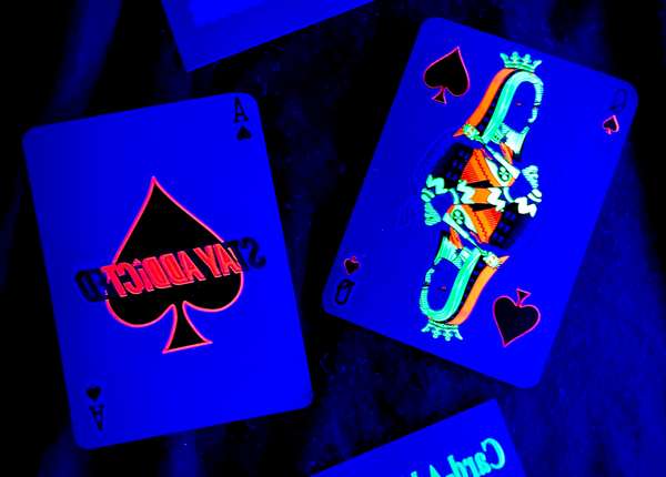 UV-Glow Tattoos w/ Card sized Tatts