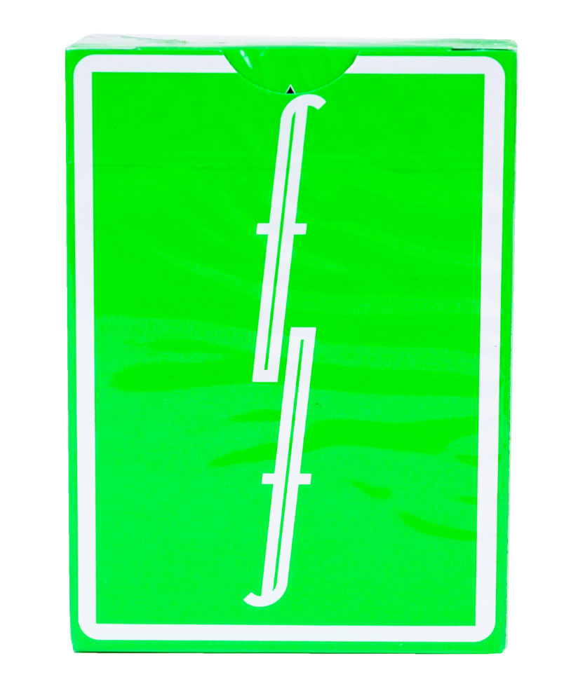 Fontaine Slime Edition Green Playing Cards – Card-Addiction.com
