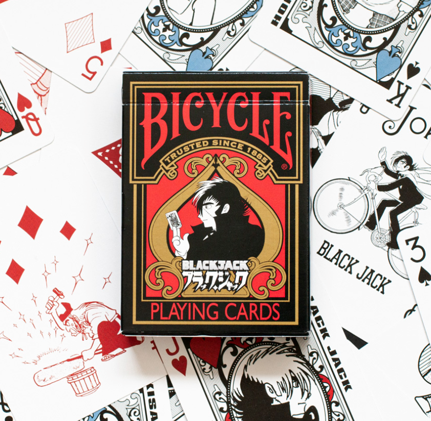 Arakain Black Jack '92 チェコ 激レア スラッシュ Bicycle Black Jack Playing Cards [Japan Import] – Card-Addiction.com