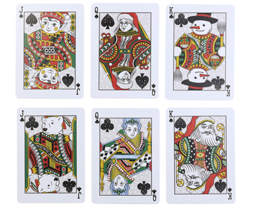 Bicycle Snowman Back Playing Cards – Card-Addiction.com