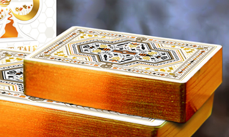 Secret Tale Ragnar White Bee Playing Cards Decks