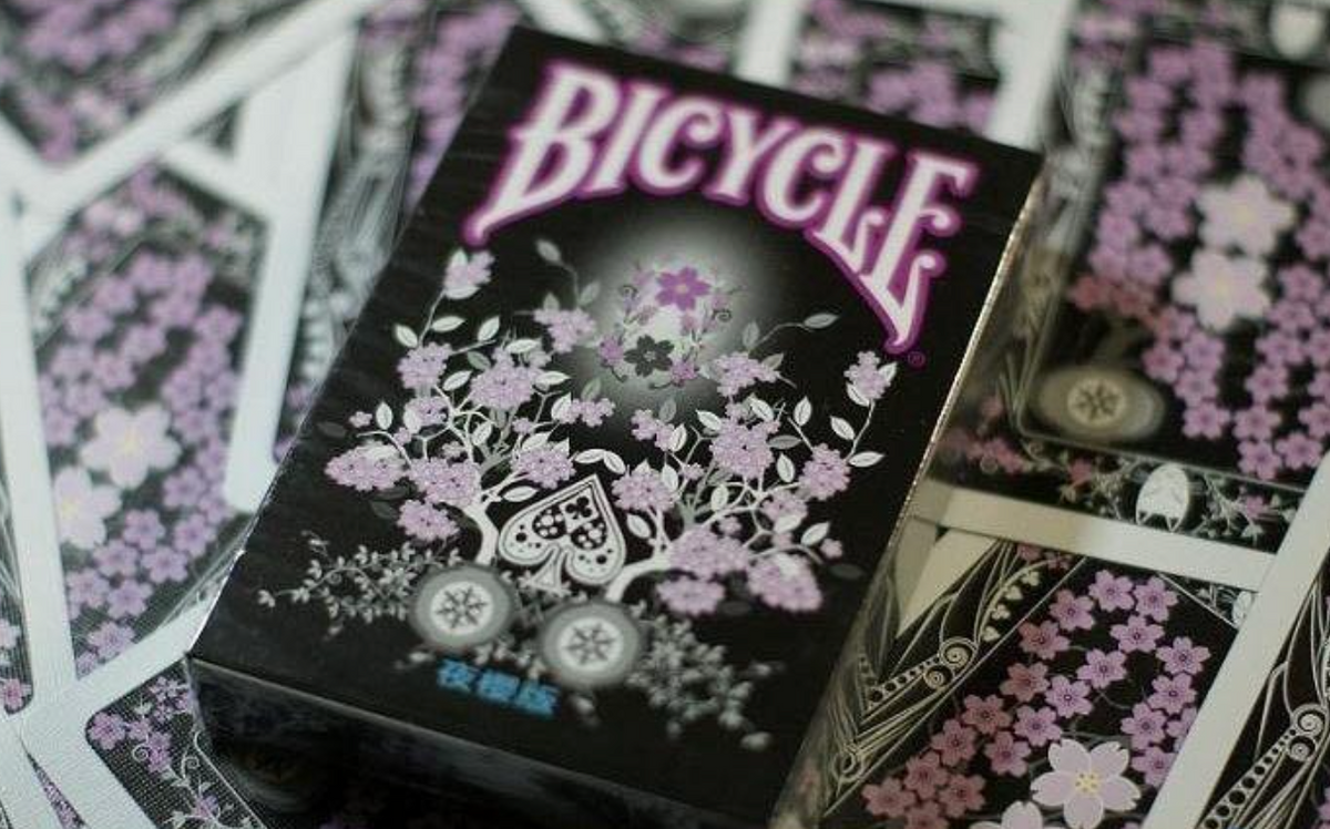 Bicycle Transducer Night Sakura Playing Cards [Asia Import] (2012
