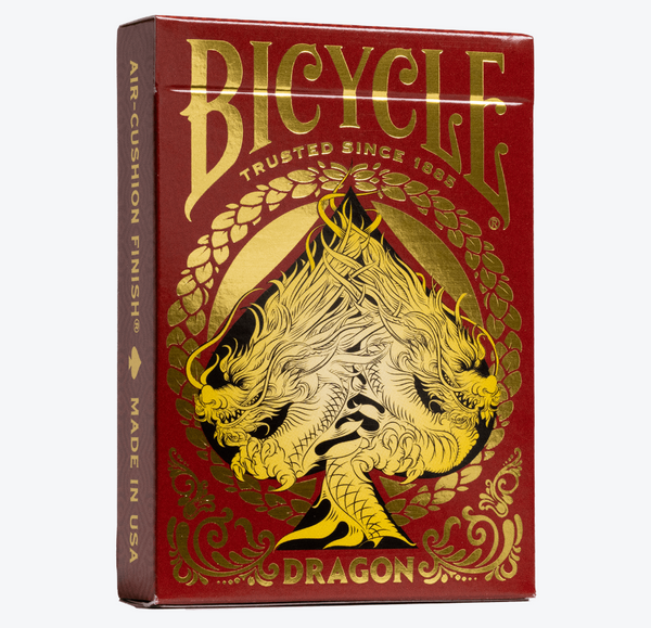 Bicycle Red Dragon Playing Cards