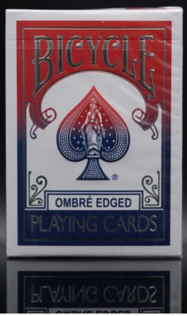 bicycle playing cards rare Bicycle Ombre Edged Playing Cards MINT #2499/2500 RARE