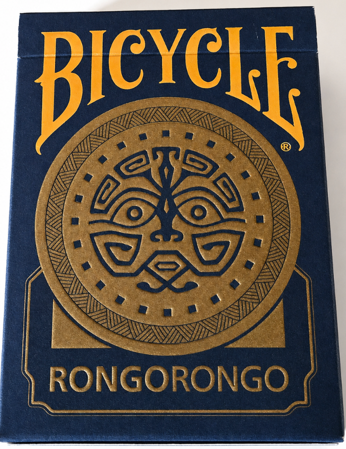 book of cards rare Bicycle Rongorongo Gilded Edition Playing – Size:6.3*8.8 cm (R3 Rounded Corners)(Double sided different design) (SZ#GDK15EX) During the End Phase 6-Slot Thunderbolt 3 SD SSJ4