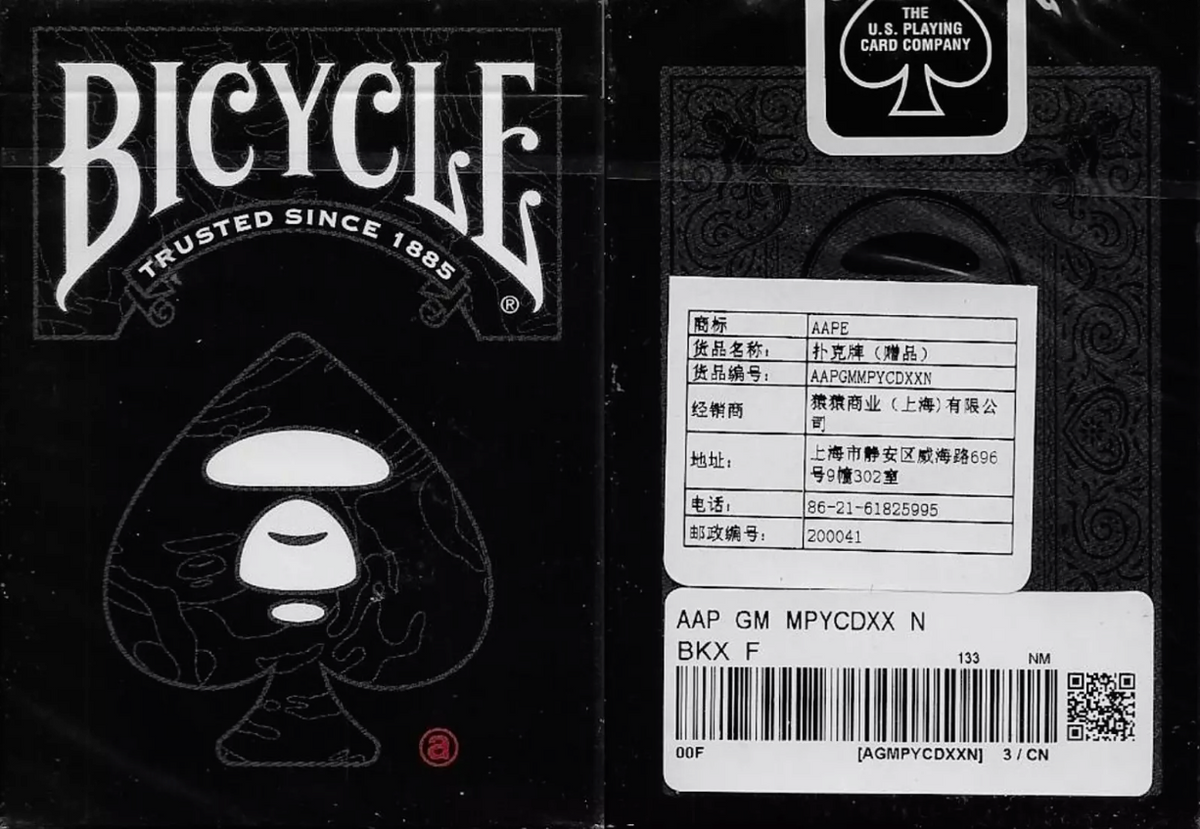 Bicycle x AAPE Playing Cards [Asia Import] – Card-Addiction.com