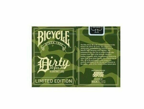Bicycle Dirty 30 for 30 Distinct Life Playing Cards