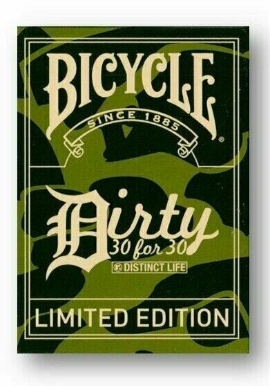 Bicycle Dirty 30 for 30 Distinct Life Playing Cards