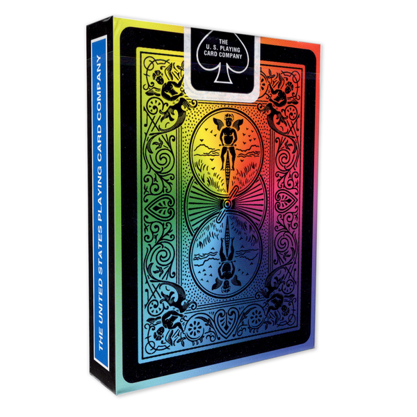 Bicycle Rider Back Rainbow Back Playing Cards Decks