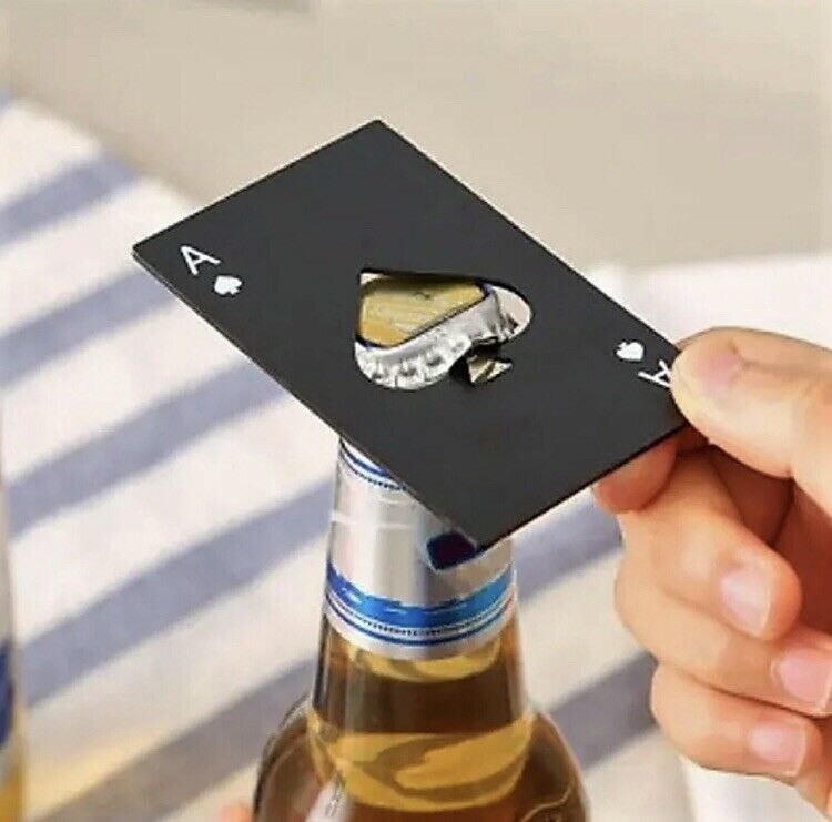 Ace of Spades Bottle Opener