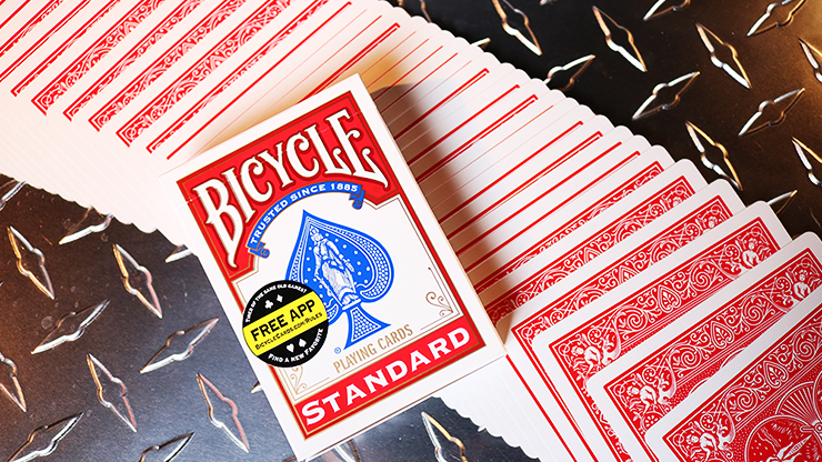 Bicycle Standard Playing Cards - Red or Blue 