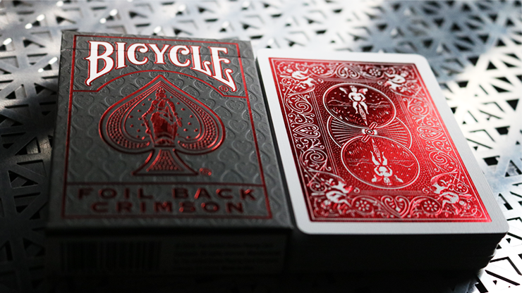 Bicycle Rider Back Crimson Luxe Red V2 – Card-Addiction.com