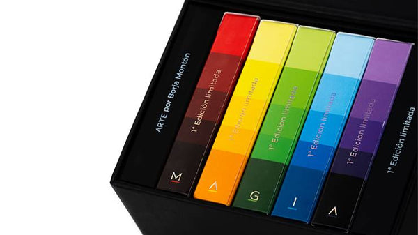 Arte Limited Edition Playing Cards 5 Deck Set with Premium Black Box