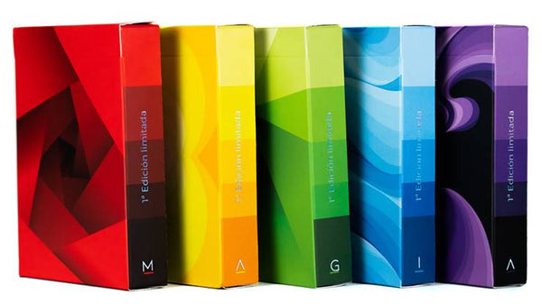 Arte Limited Edition Playing Cards 5 Deck Set with Premium Black Box