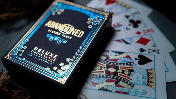 Abandoned Deluxe Limited Edition Foil Playing Cards #555/1000 Abandoned Deluxe Limited Edition Foil Playing Cards #555/1000