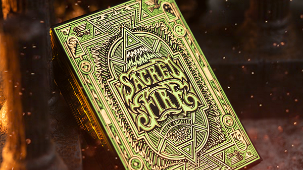 Sacred Fire Playing Cards by Riffle Shuffle