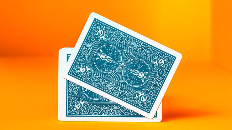 Bicycle blue playing online cards