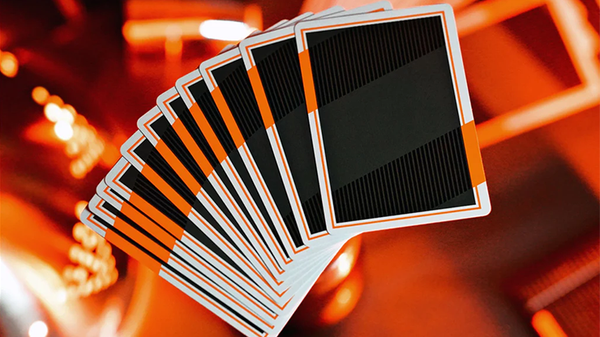 NOC 3000X3 : Black/Orange (Human) Playing Cards Deck