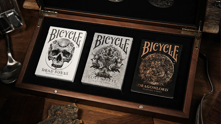 Bicycle Apocalypse Wooden Box Set Playing Cards Decks – Card