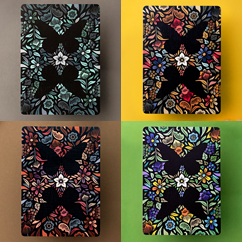 Butterfly Seasons Marked Playing Card Decks