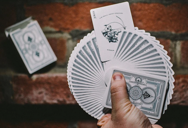 Superior Brand Silver Arrows Back Playing Cards by Jackson Robinson