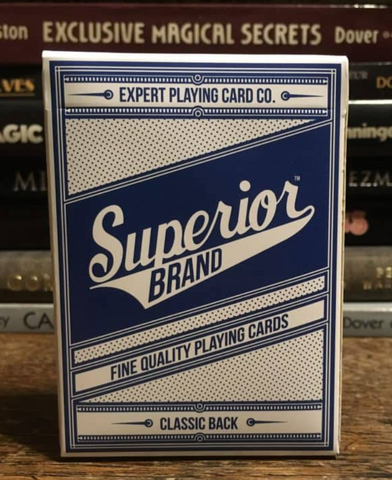 Superior Brand Classic Back Blue Playing Cards