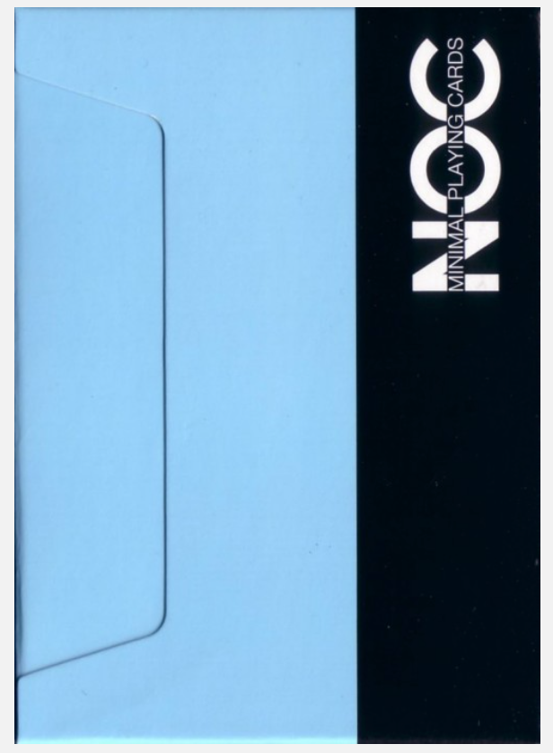 NOC V3 Light Blue Edition Rare Playing Cards – Card