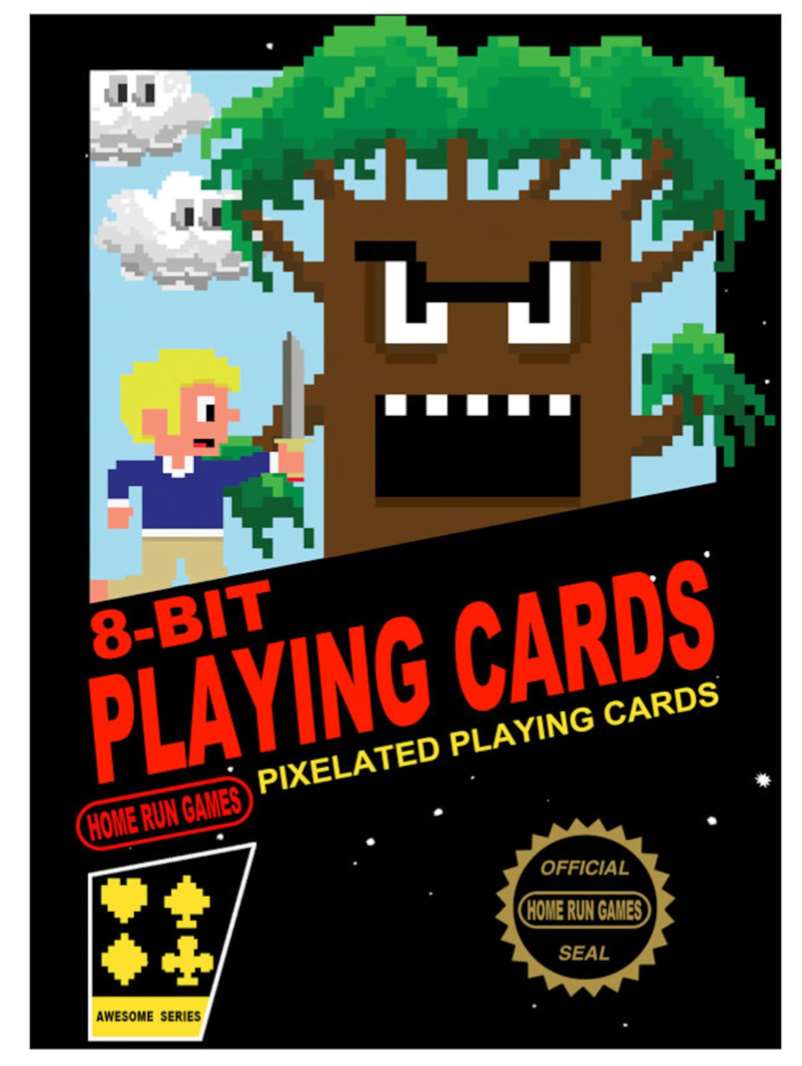 8Bit Pixelated Playing Cards Deck