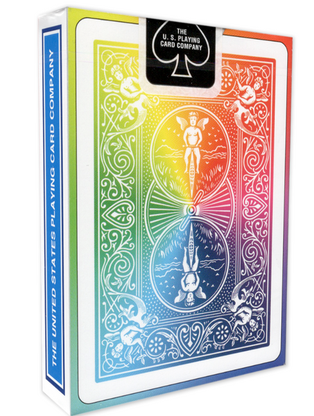 Bicycle Rider Back Rainbow Back Playing Cards Decks