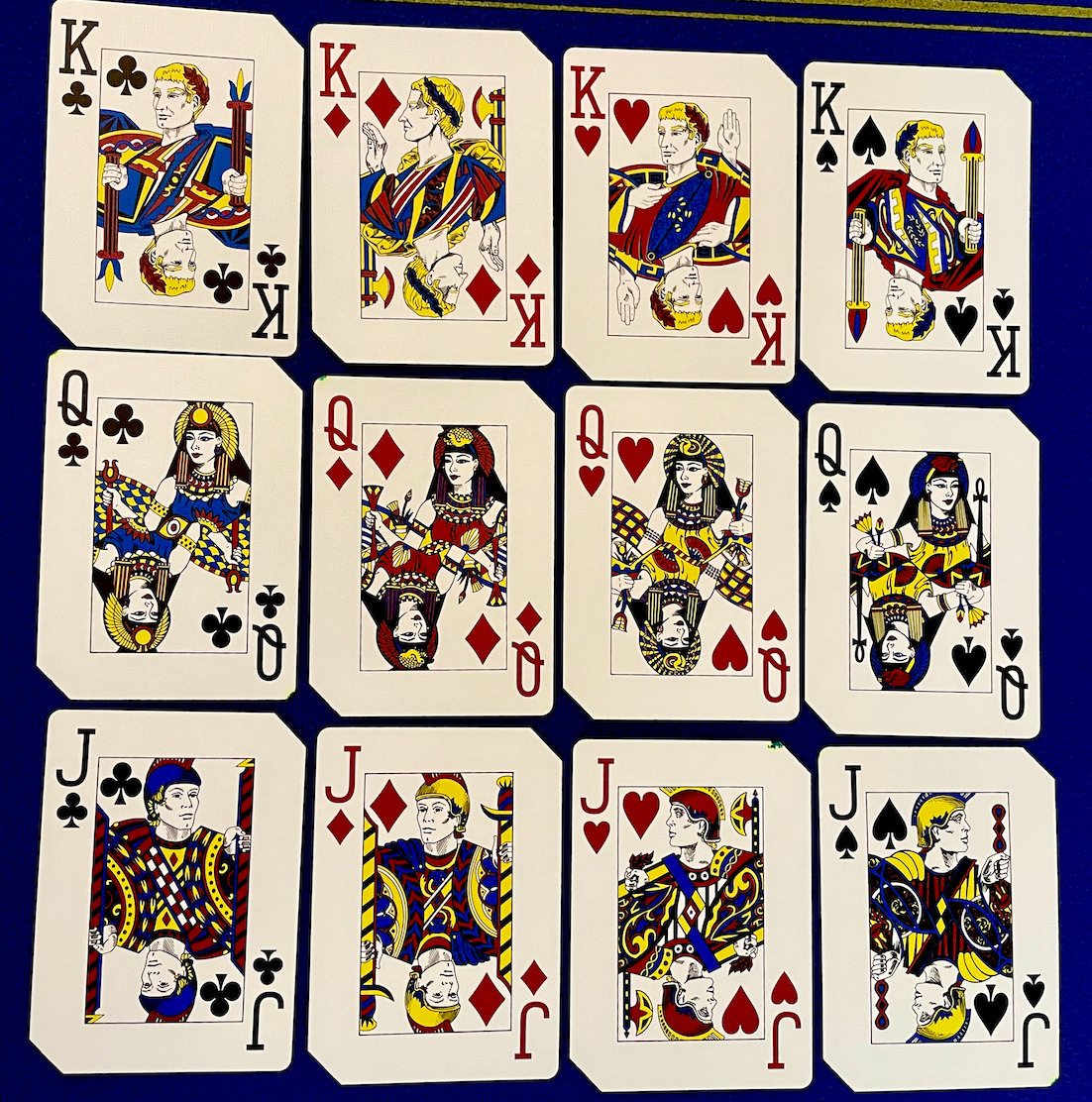 5 Cancelled Las Vegas Casino Playing Cards CAESARS PALACE 