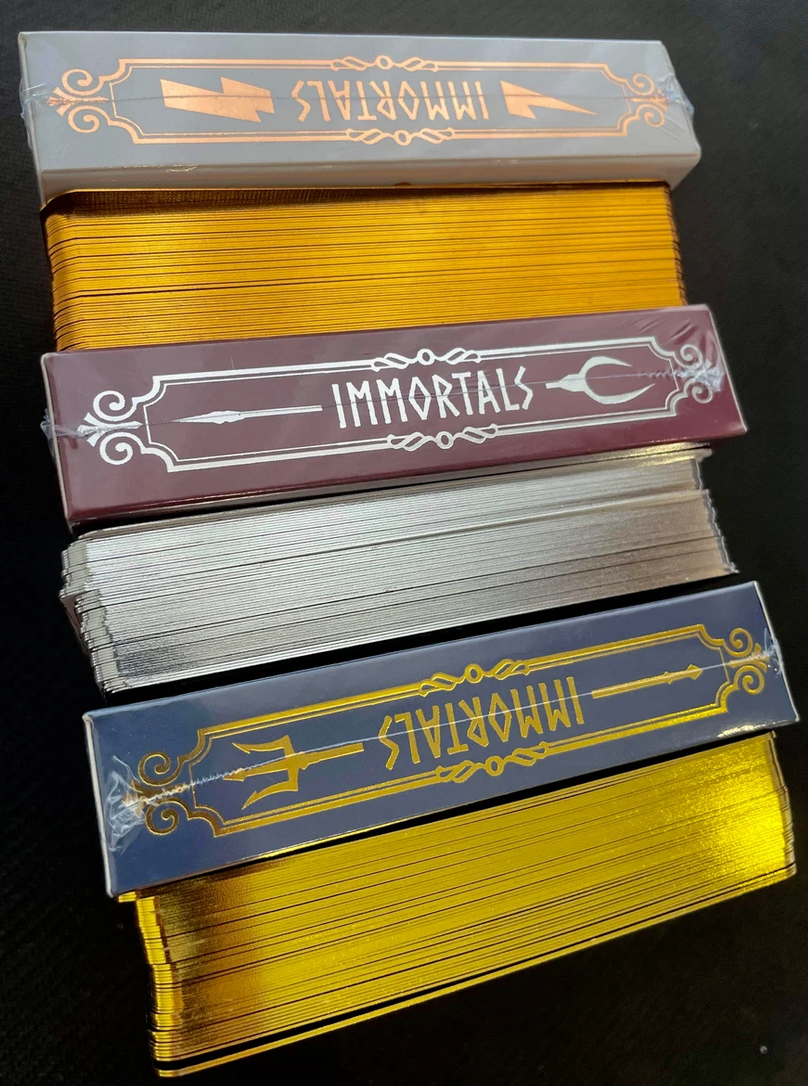 IMMORTALS Gilded Series Limited Edition Playing Cards Decks – Card