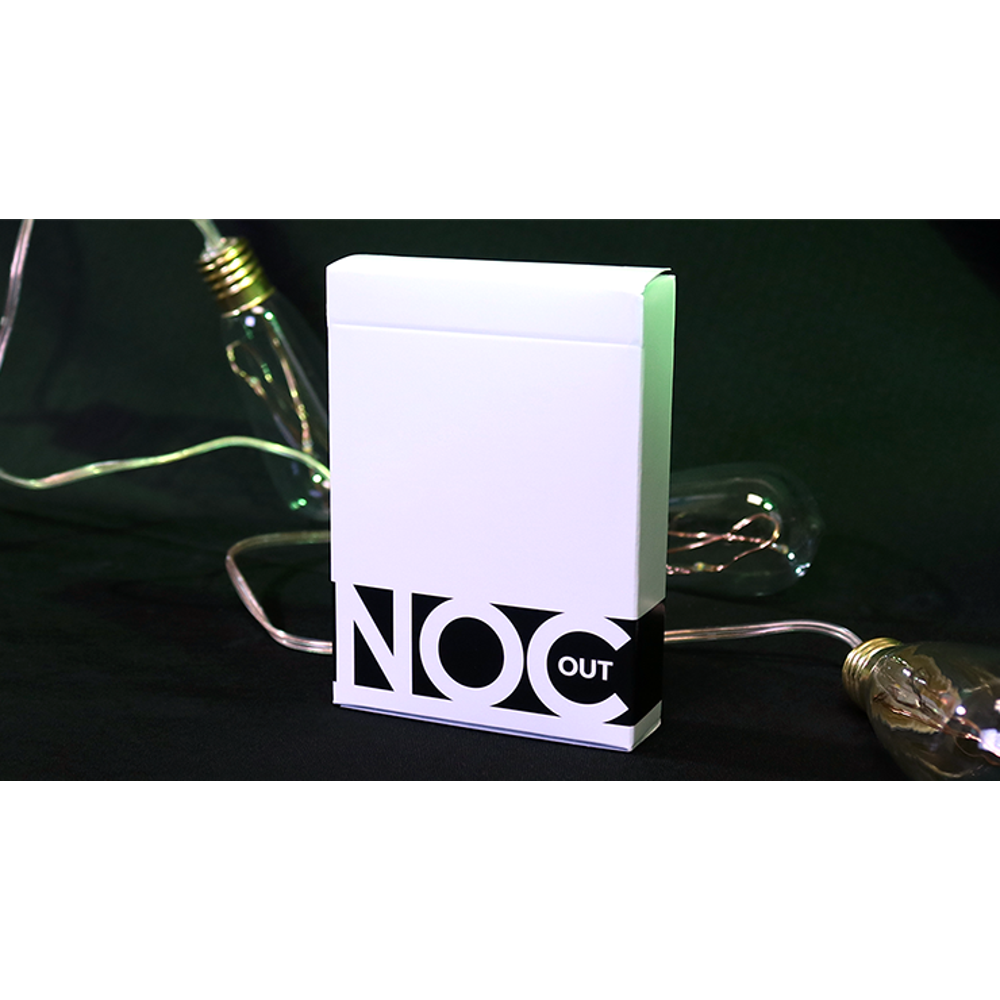 NOC Out White Playing Cards – Card-Addiction.com
