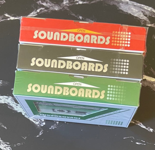 Soundboards Playing Cards 3 Deck Set // Riffle Shuffle