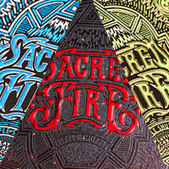 Sacred Fire Playing Cards by Riffle Shuffle