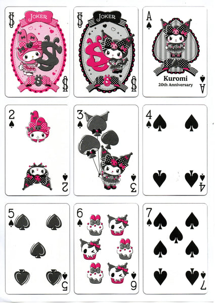 Bicycle Sanrio My Melody 50th & Kuromi 20th Anniversary Playing Cards [Japan Import]