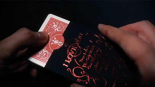 Love Promise of Vow (Red) Playing Cards by Bocopo