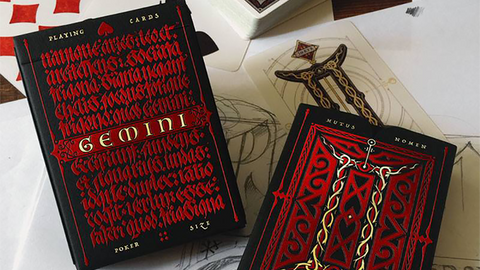 Gemini Ignis Playing Cards | Stockholm 17 Deck