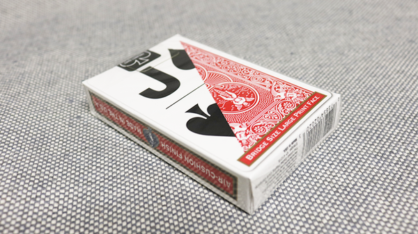 Bicycle Bridge Size Large Print Index Playing Cards Blue OR Red Deck