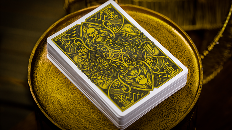 ◇ZEUS◇KING◇24k◇金粉入り◇ロッド◇オーダー◇未使用◇一点物◇限定◇ Zeus Limited Edition Playing Cards Decks by Chamber of Wonder